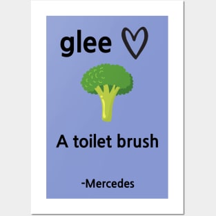 Glee/Toilet brush Posters and Art